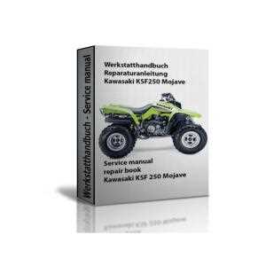 kawasaki mojave 250 repair manual