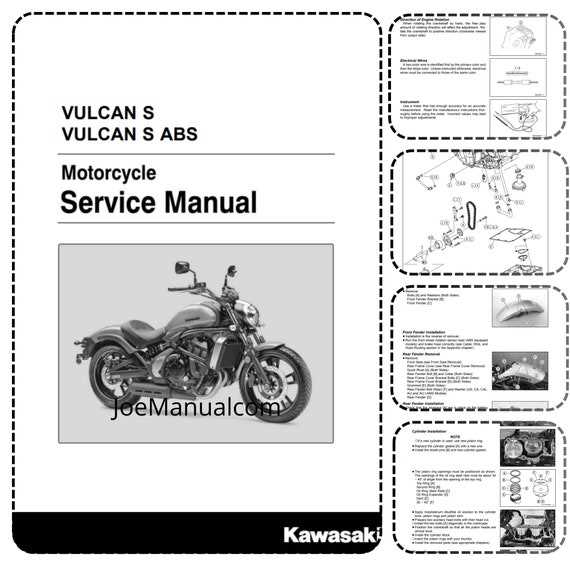 kawasaki vulcan repair manual