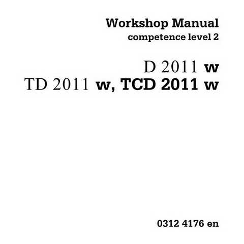 deutz 2011 repair manual