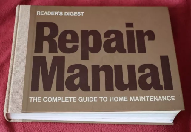 readers digest repair manual