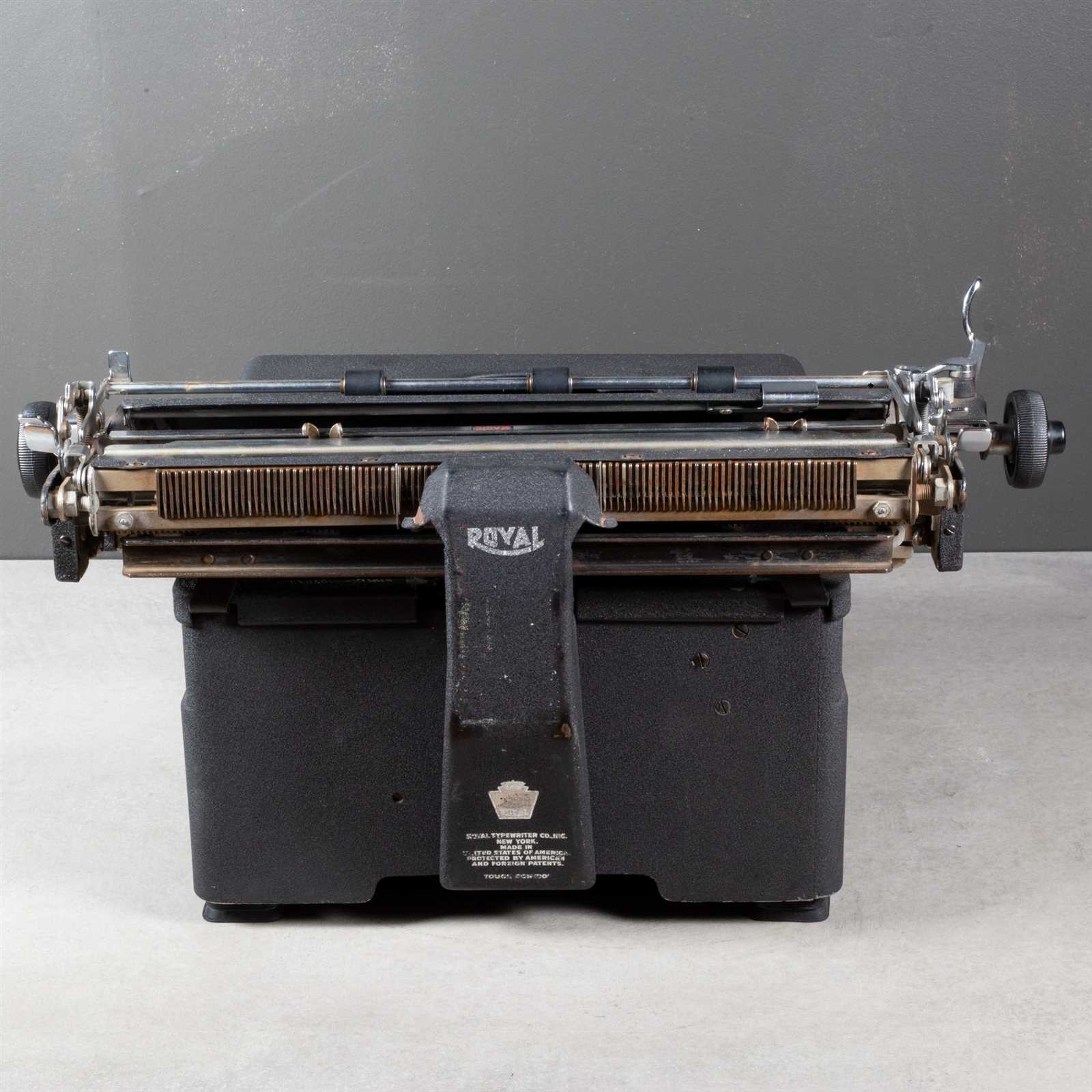 royal kmm typewriter repair manual