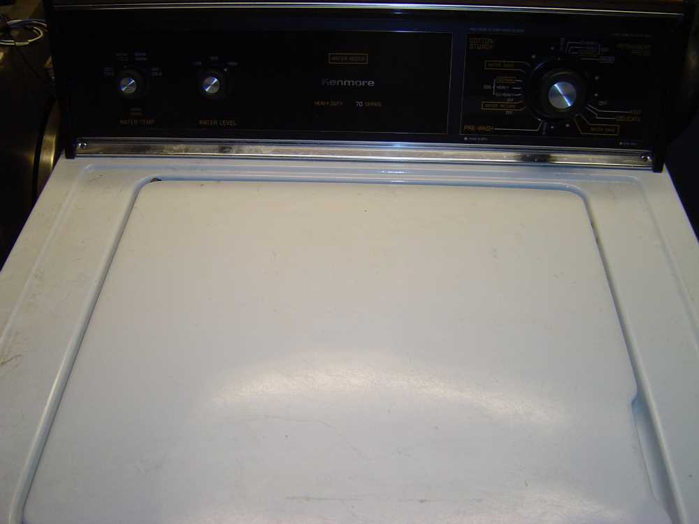 kenmore automatic washer model 110 repair manual