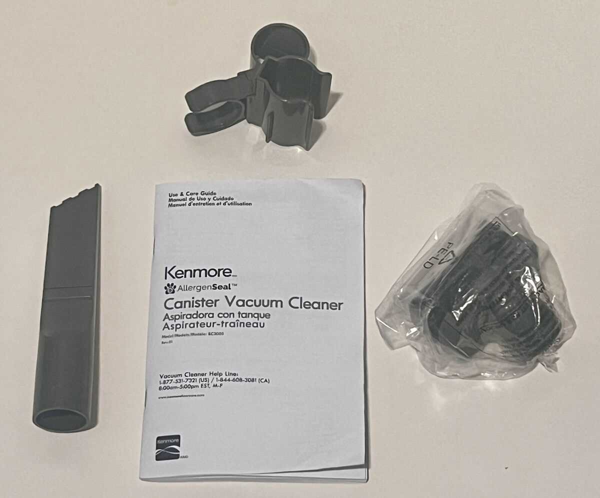 kenmore canister vacuum repair manual