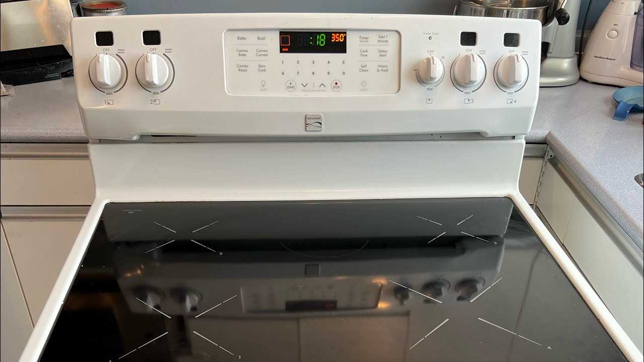 kenmore electric stove repair manual