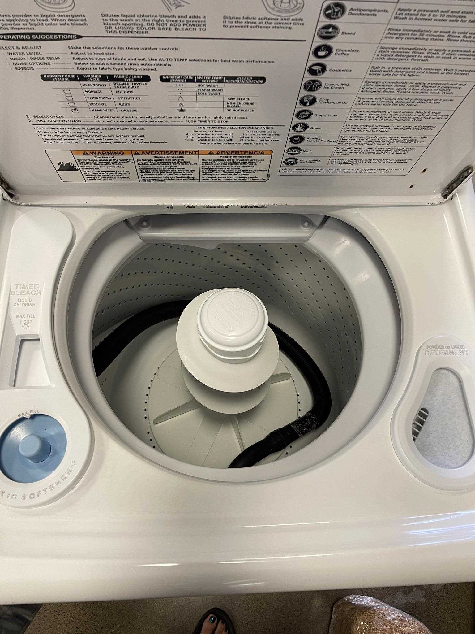 kenmore elite washing machine repair manual