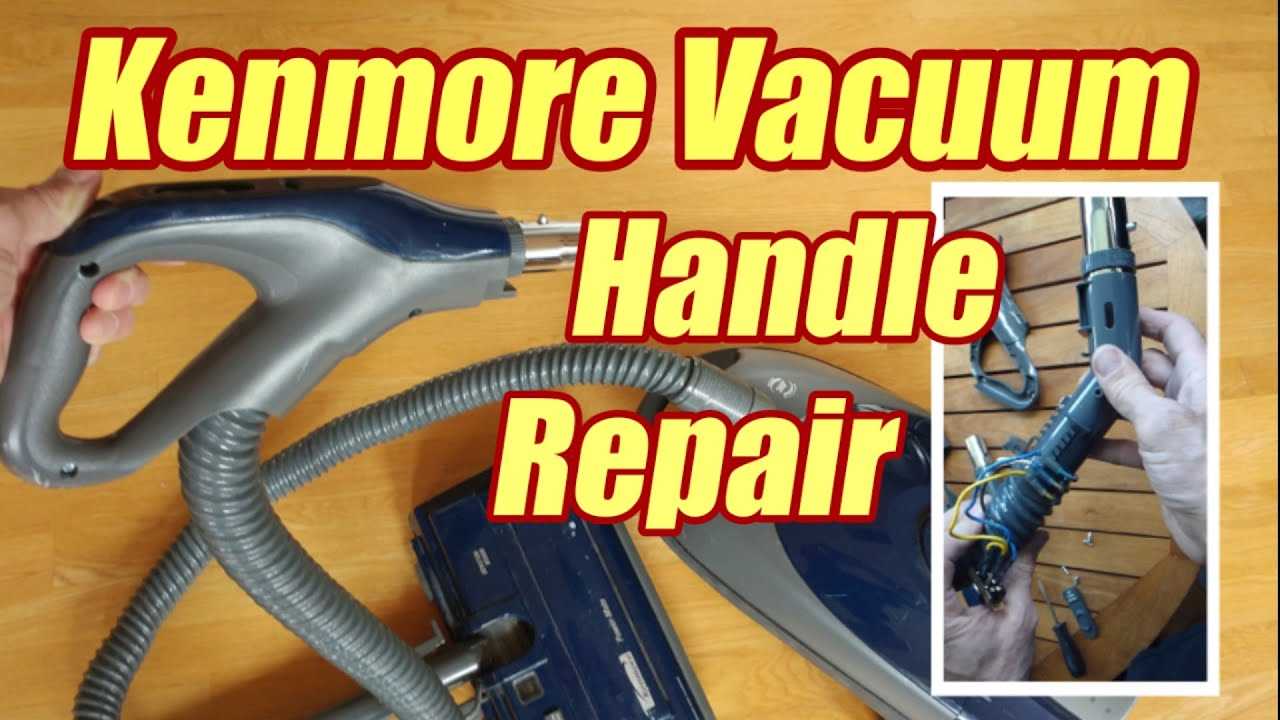 kenmore progressive vacuum repair manual