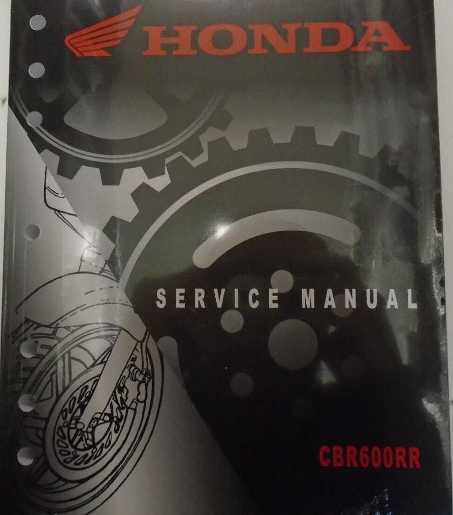 2005 honda cbr600rr repair manual