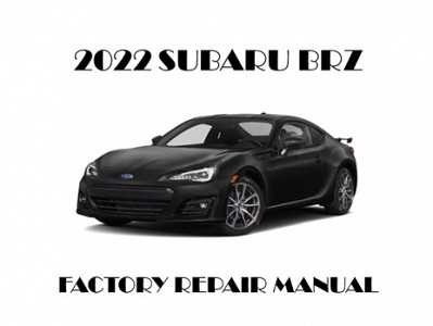 subaru brz repair manual