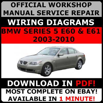 bmw e60 repair manual