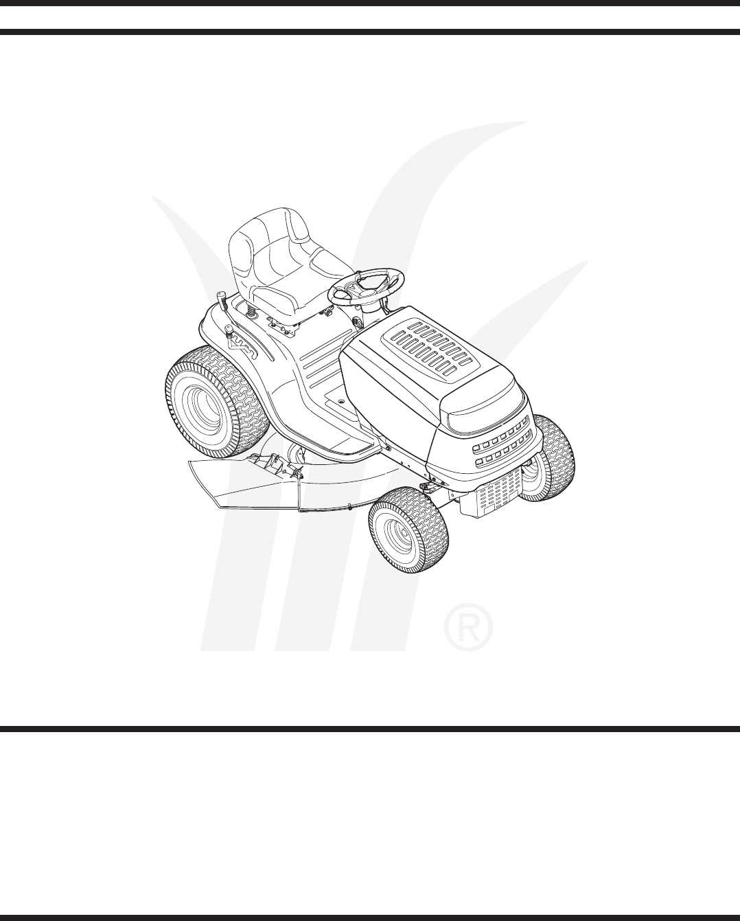 repair manual for mtd riding mower