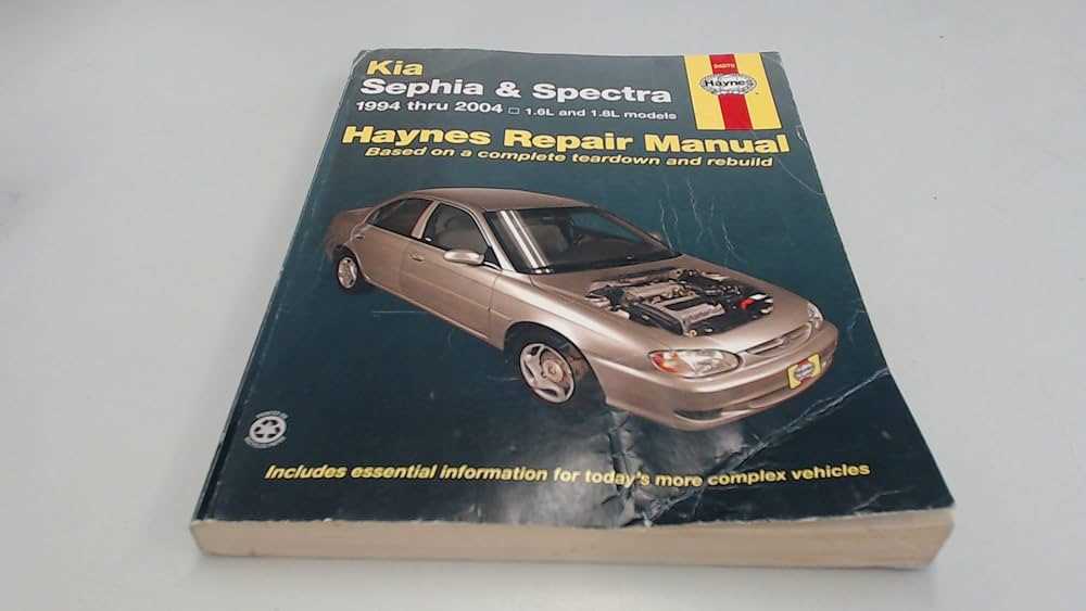 kia auto repair manuals