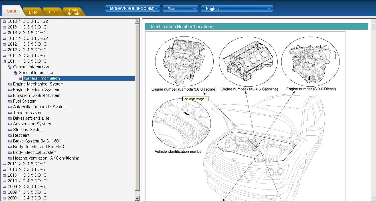 kia borrego repair manual