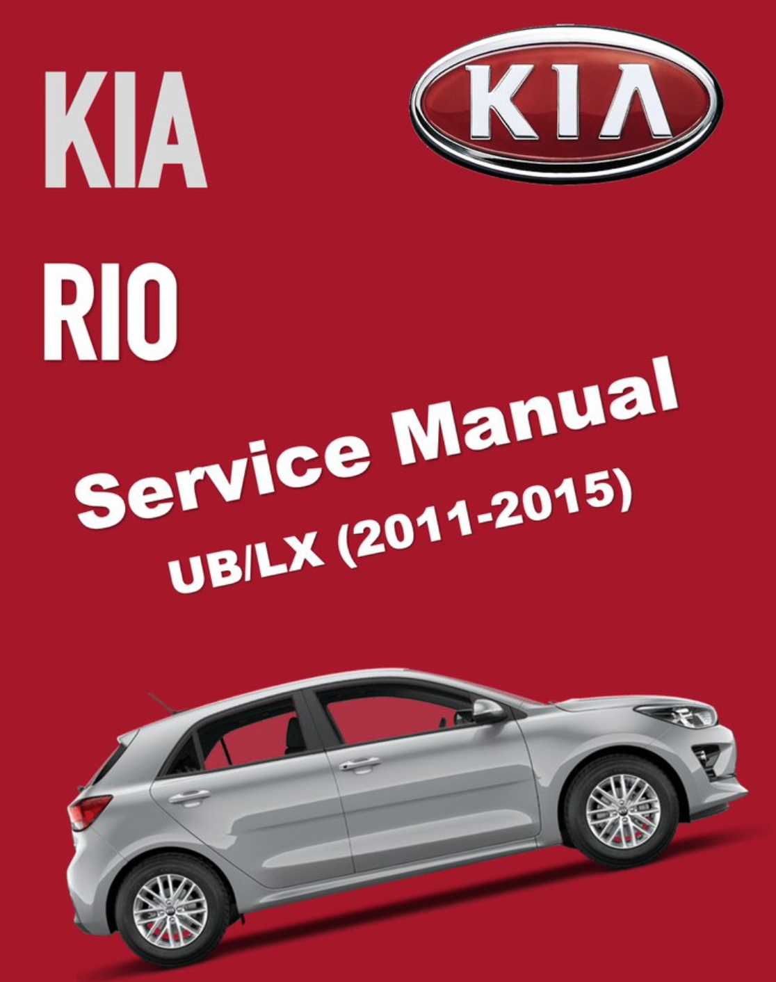 kia rio repair manual