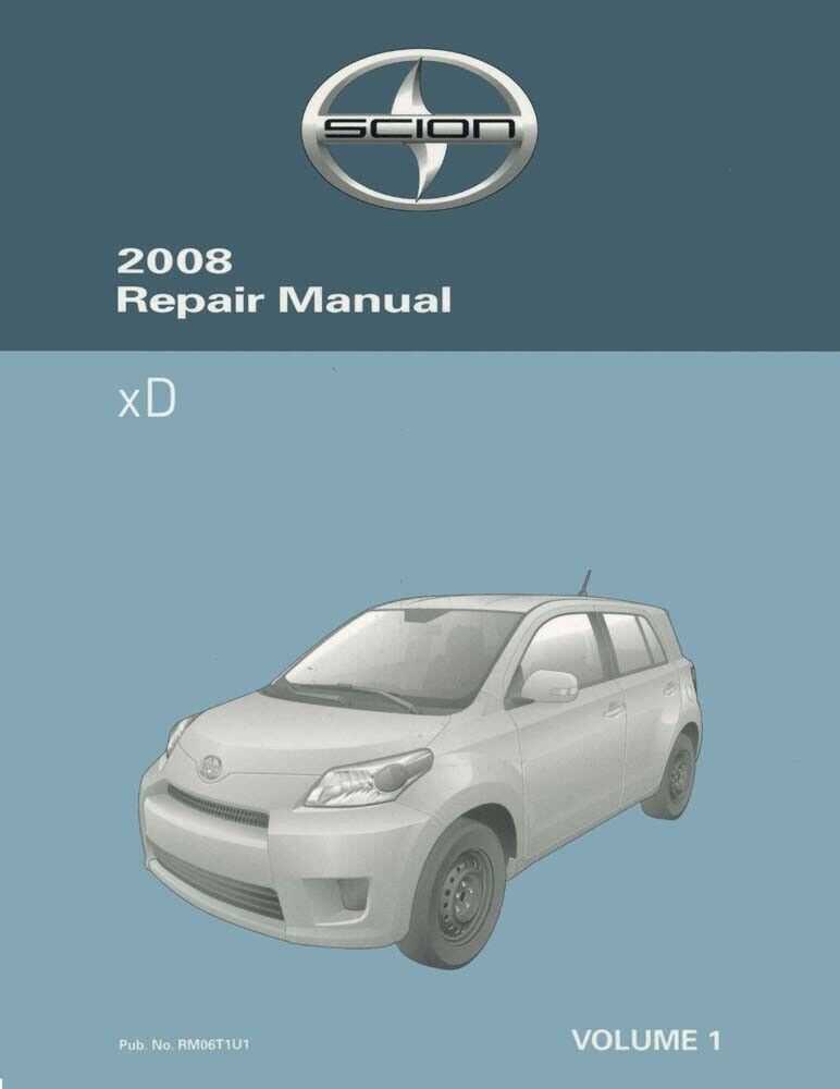 2008 scion xb repair manual