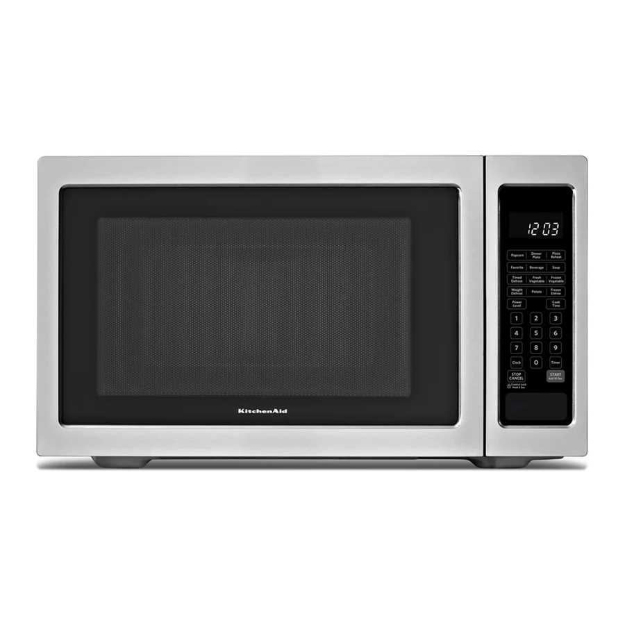 kitchenaid microwave repair manual