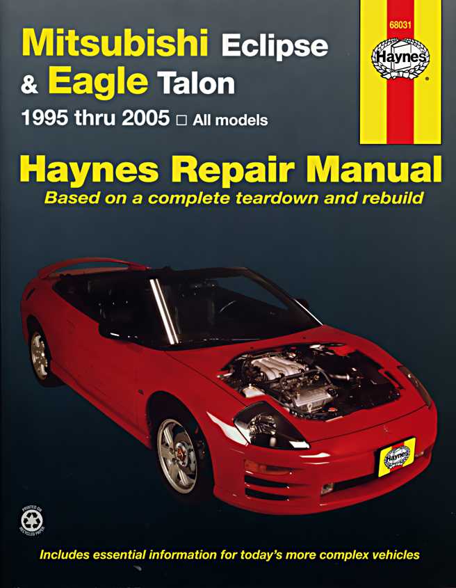 eagle talon repair manual