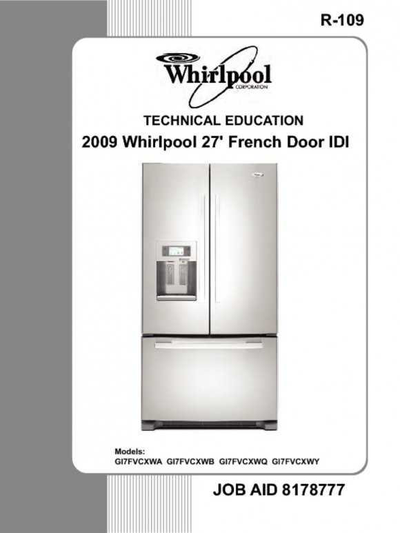 whirlpool fridge repair manual