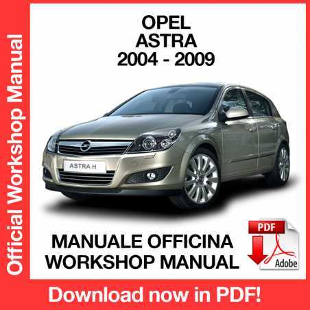 opel astra repair manual