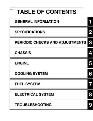 yamaha generator repair manual