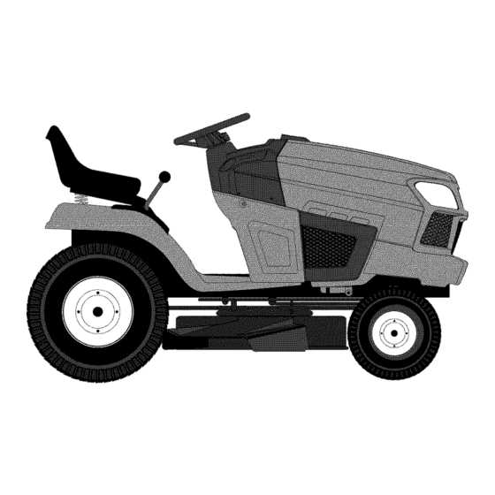 craftsman lawn tractor repair manual