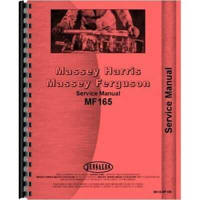 massey ferguson 165 repair manuals