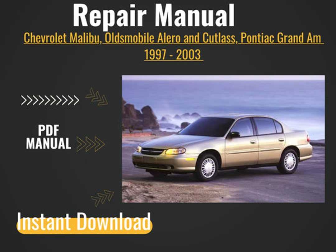 2001 oldsmobile alero repair manual