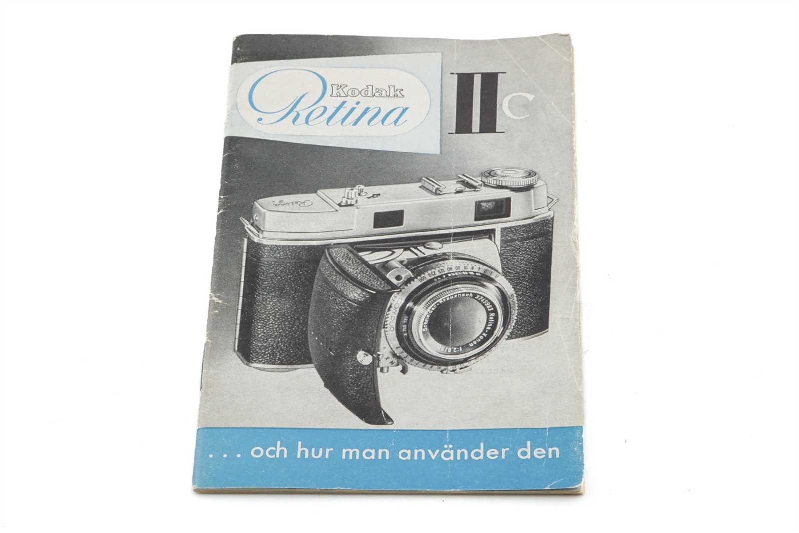 kodak retina iiic repair manual