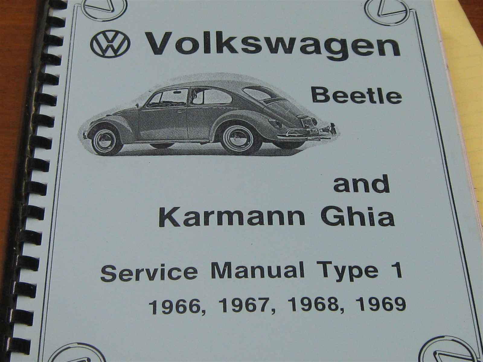 1969 vw beetle repair manual