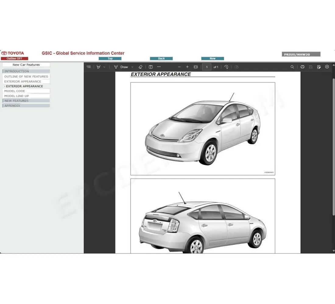 2001 prius repair manual