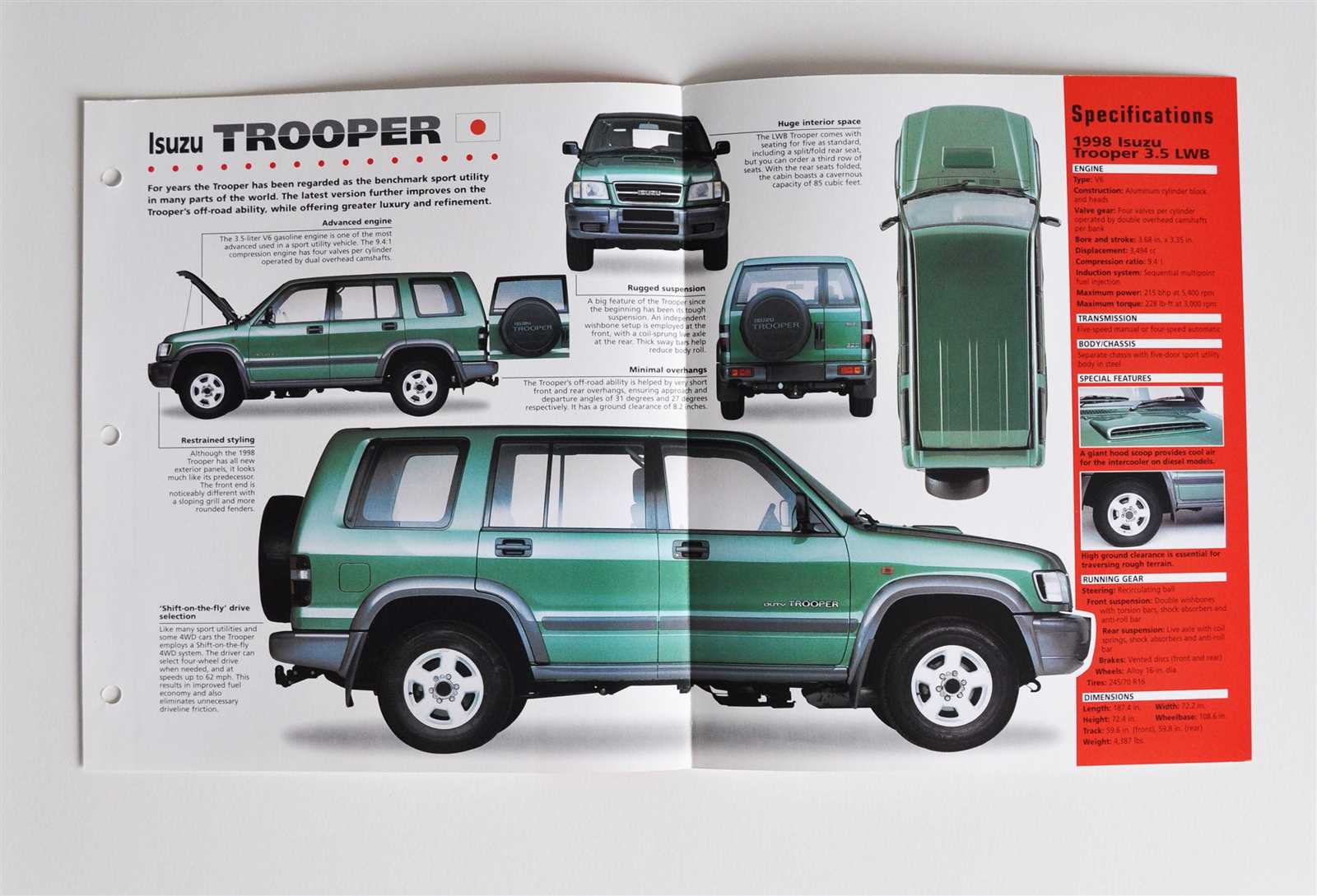 1990 isuzu trooper repair manual