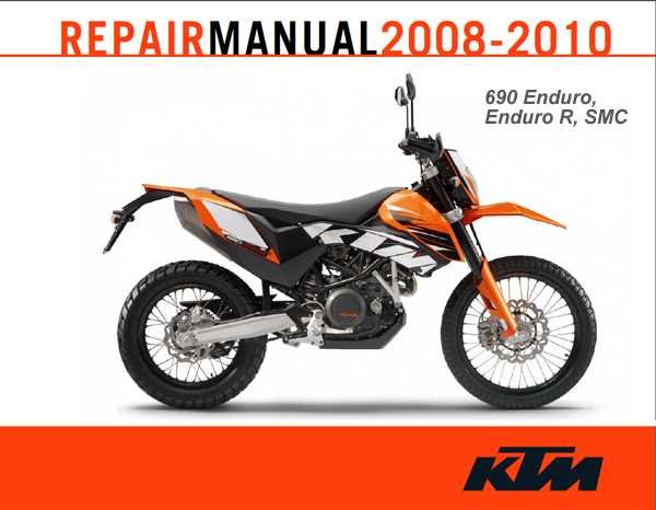 ktm 690 enduro r repair manual