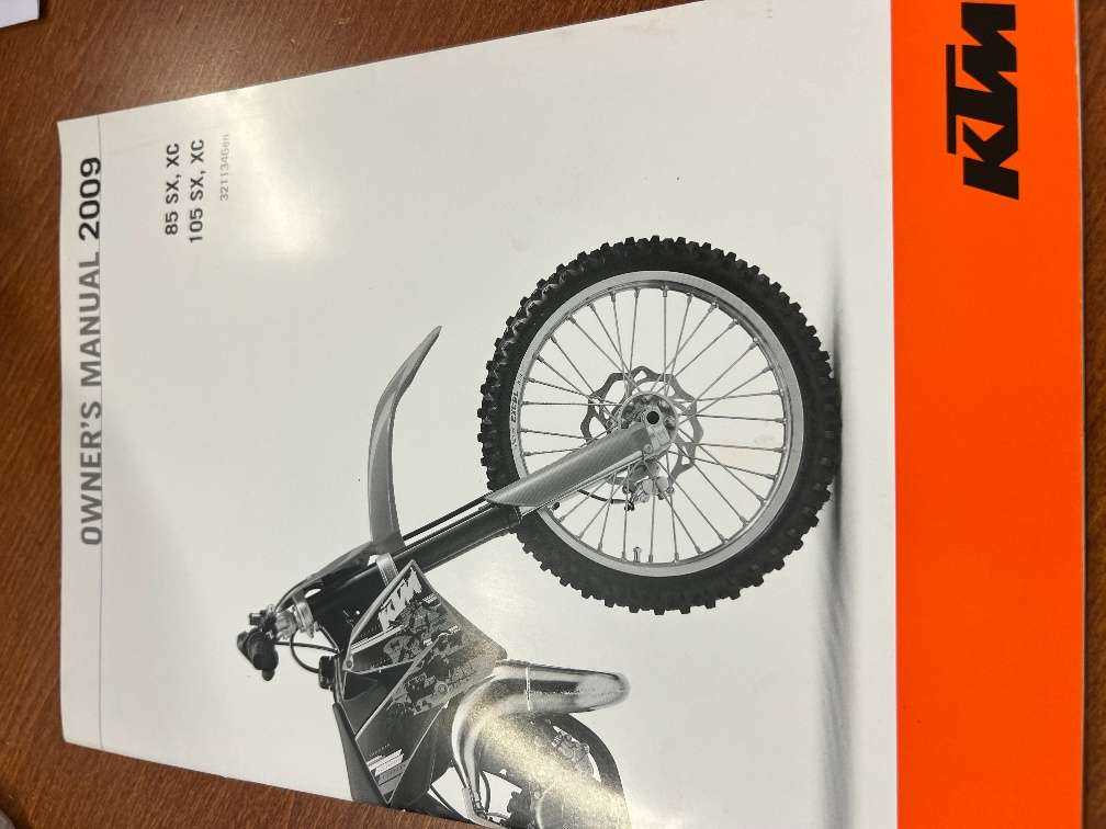 ktm 85 sx repair manual