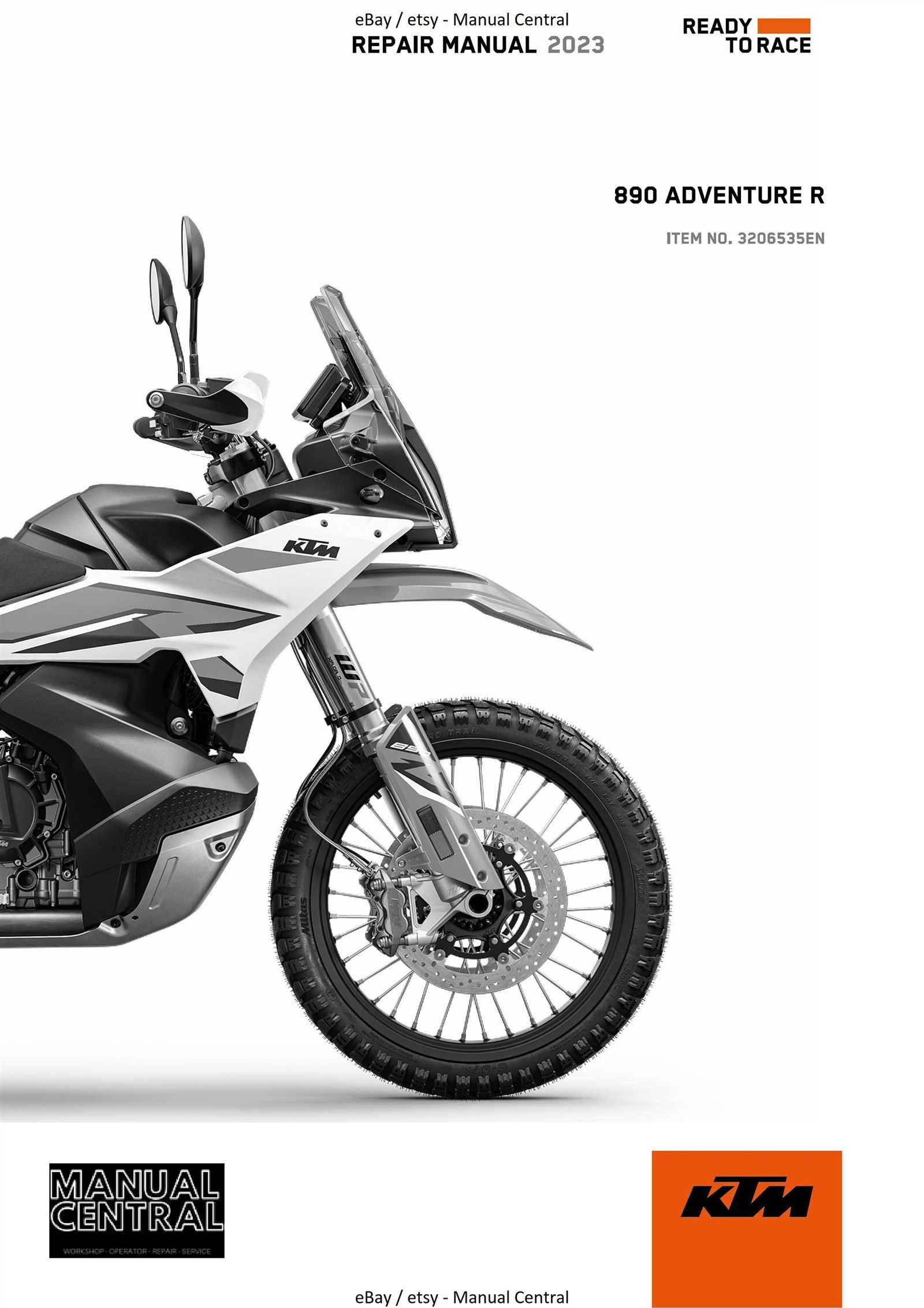 ktm 890 adventure r repair manual