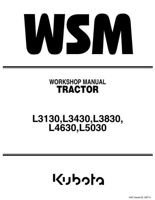 kubota mx5100 repair manual