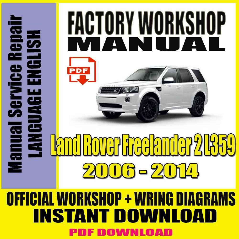 land rover lr2 repair manual