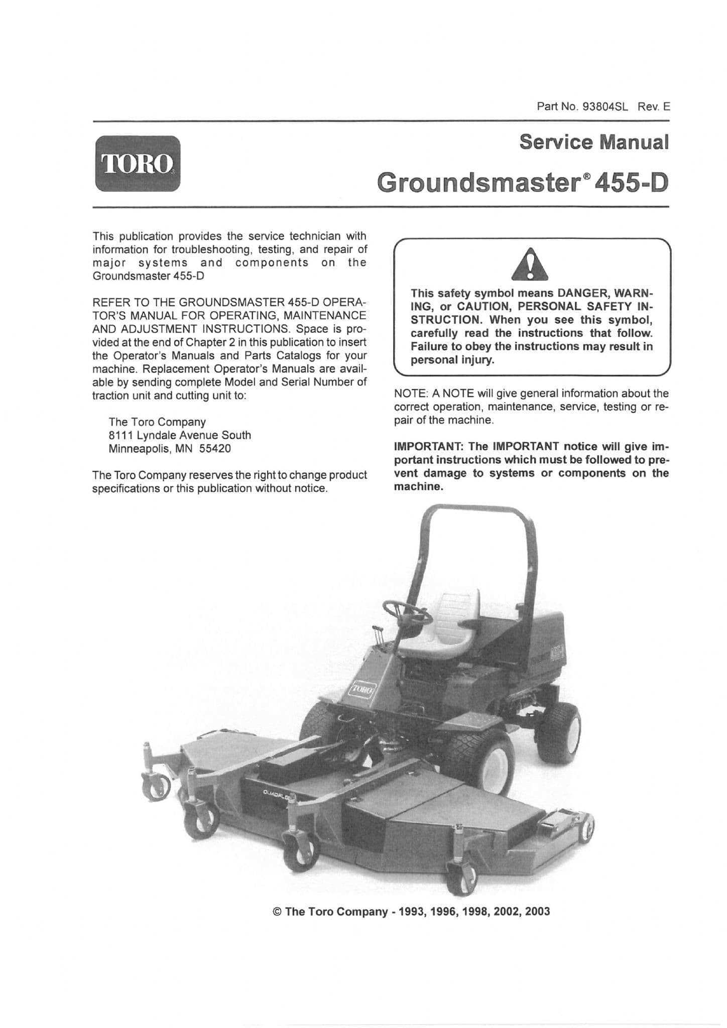 lawn mower repair manuals