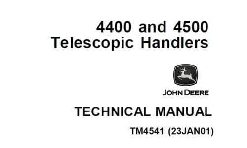 john deere 7800 repair manual