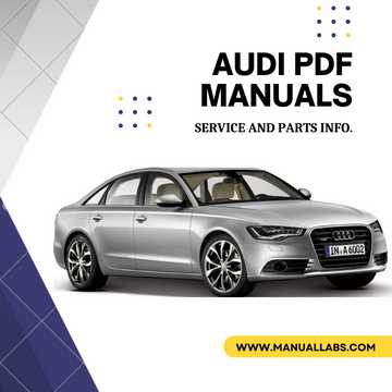 audi repair service manual