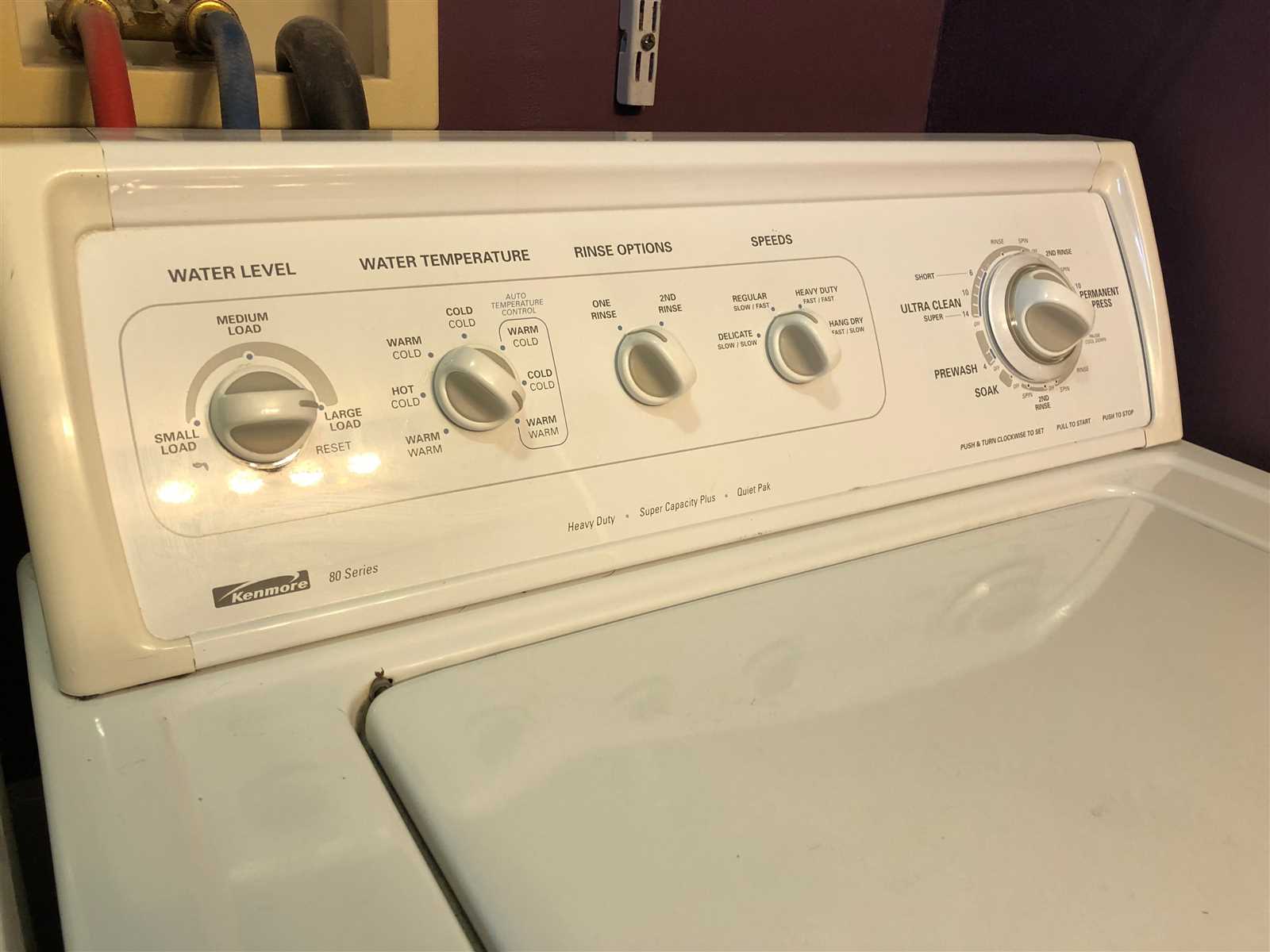 kenmore 80 series washer repair manual