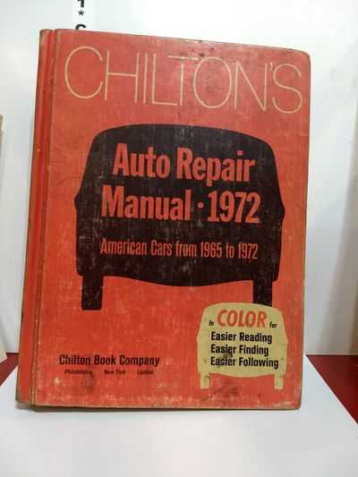 car repair manuals chilton