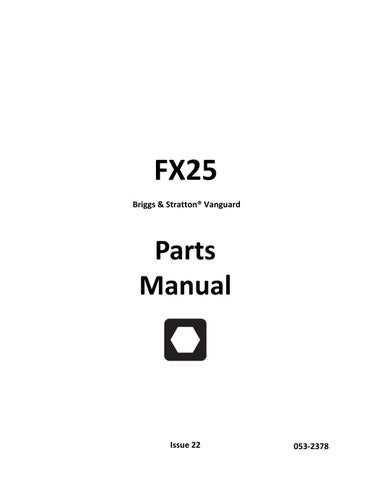 briggs and stratton vanguard repair manual