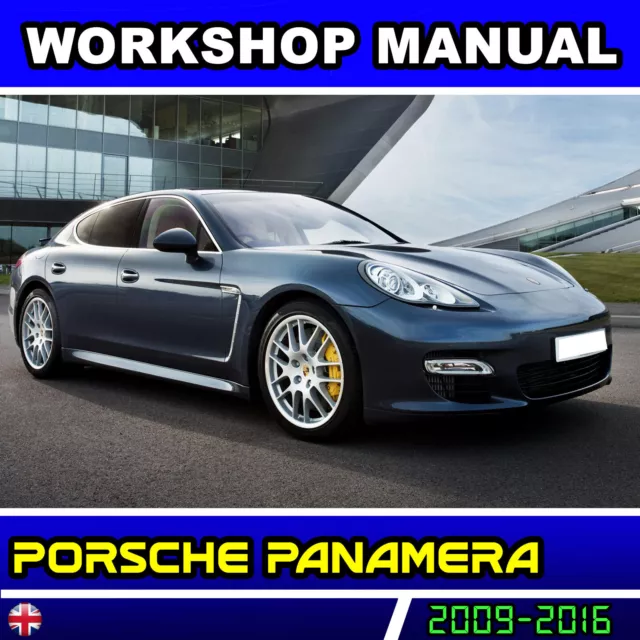 porsche panamera repair manual