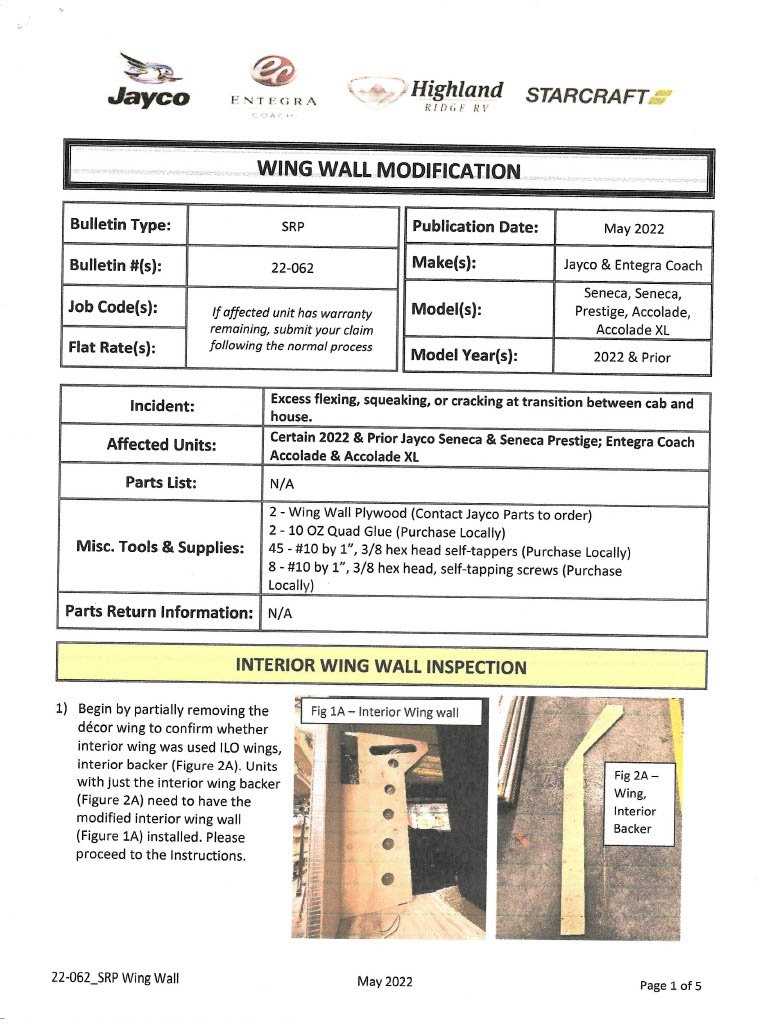 jayco service & repair manual
