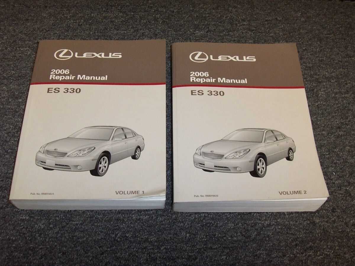 lexus es330 repair manual