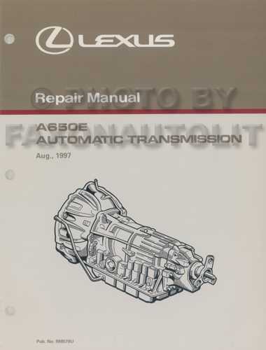 lexus gs400 repair manual