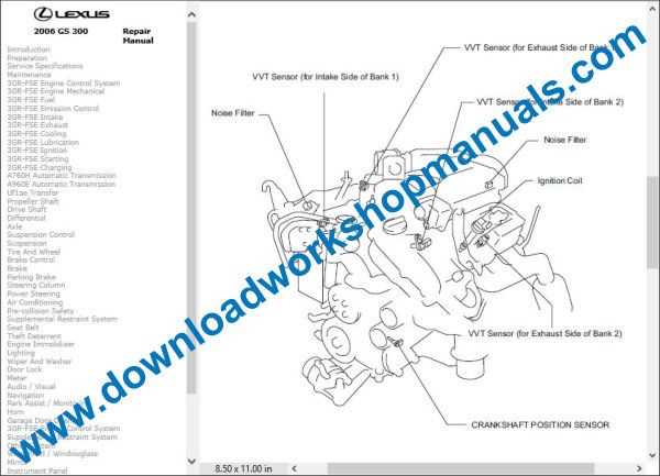 lexus gs400 repair manual