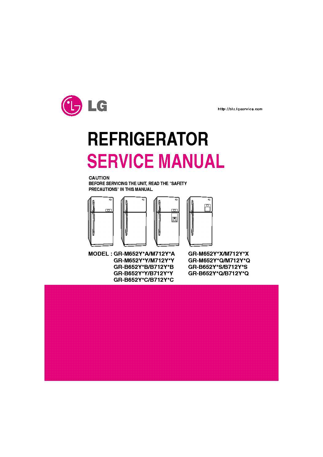 lg appliance repair manual