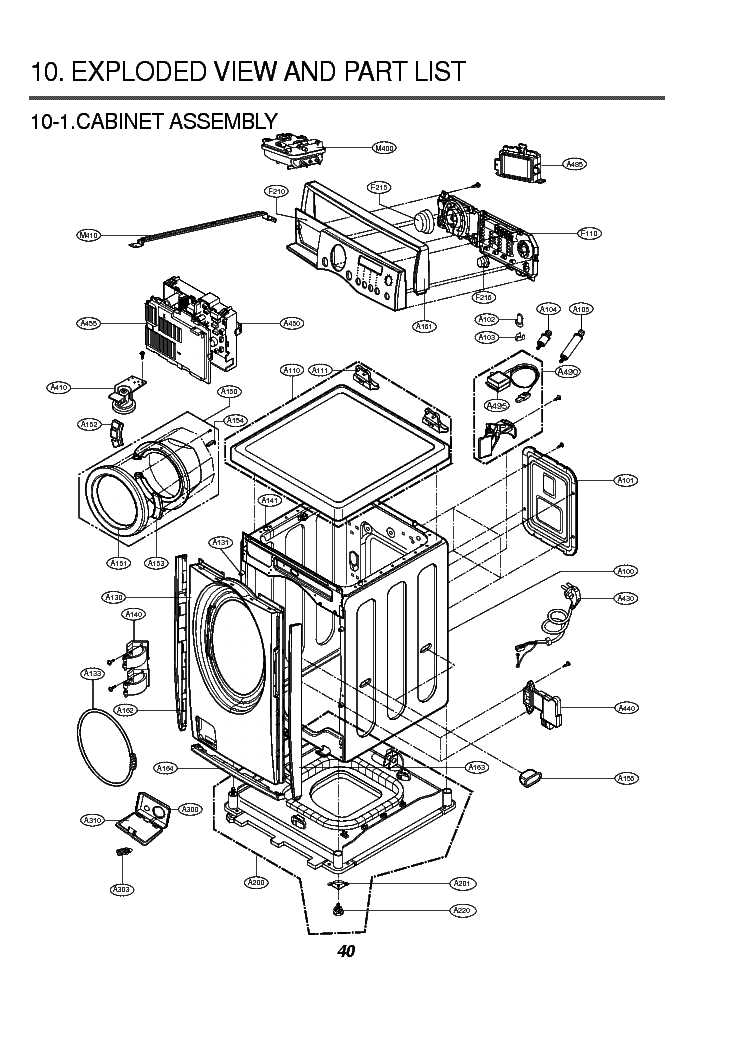 lg front load washer repair manual