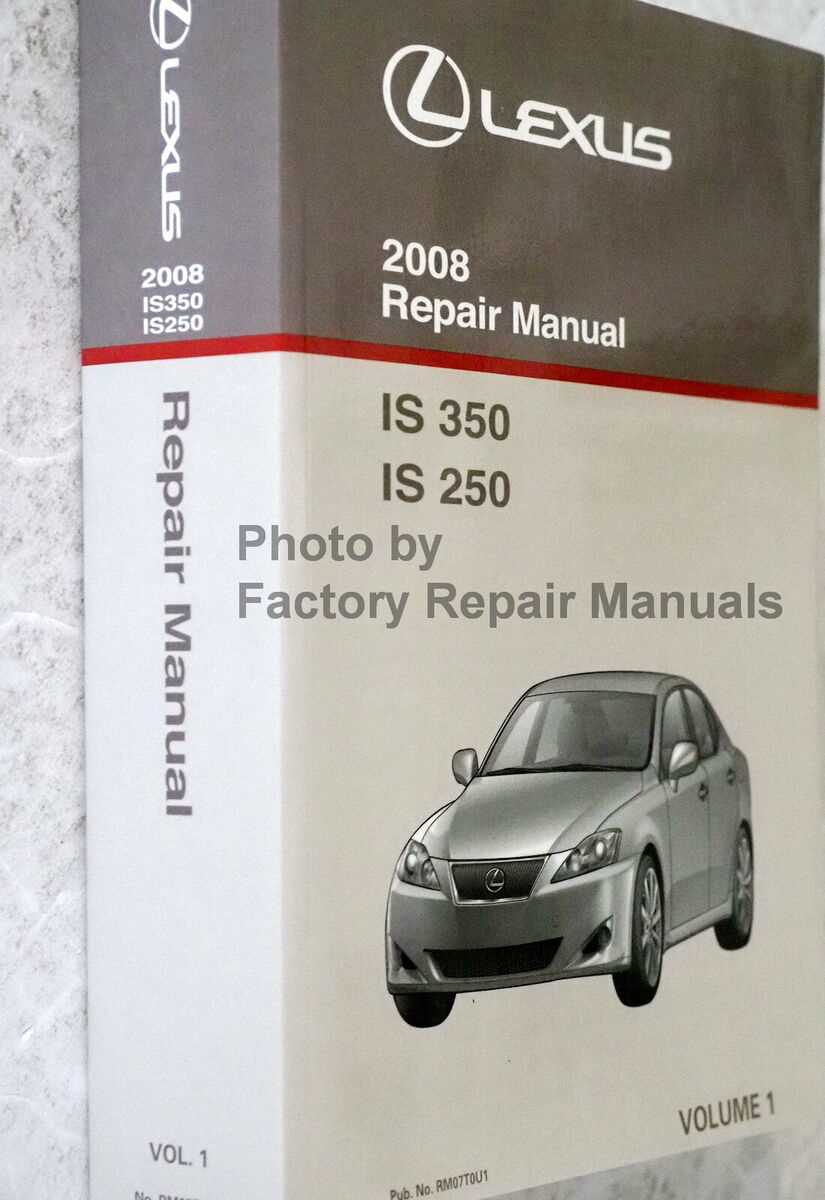 lexus is 250 repair manual