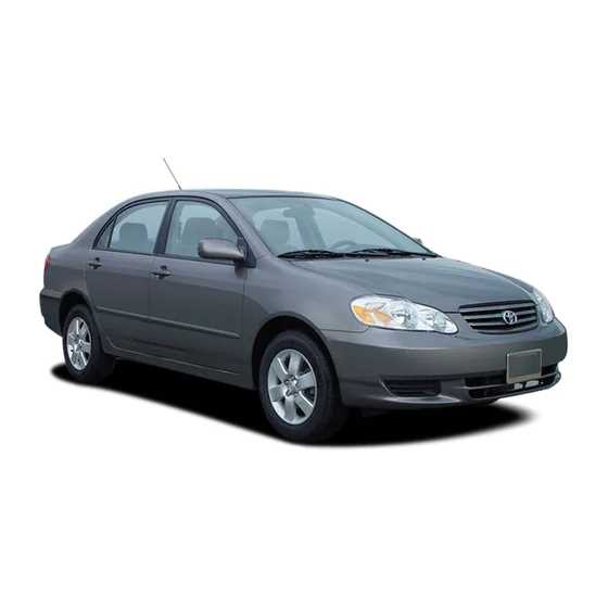 2008 corolla repair manual